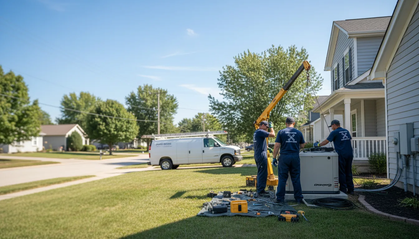 Generator Installation in Hawk Point, MO near me
